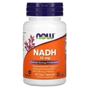 Now Foods, Nadh, 10 mg 60 Veg Capsules Nad
