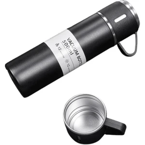Tek Bardaklı Isı Korumalı Paslanmaz Çelik Sızdırmaz Taşınabilir Termos 500 ml