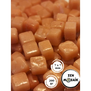 Zen Mozaik Sanatsal Mozaik Çalışmalarınız Için Renkli Cam Mozaik Taşı - 7x7 mm
