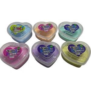 Slime Kalpli 6 Adet 6 Renk Kaliteli  Test Raporlu