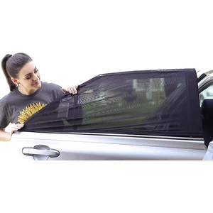 OTO MOTTO Araba Yan Cam Güneşlik Sineklik Esnek Yapı ile 2 Adet 50x80 cm Tüm Araçlara Uygun