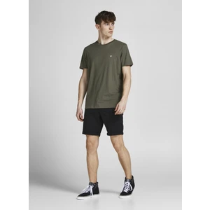 Jack & Jones Standart Siyah Erkek Şort 12182549_JPSTDAVE Jjchıno Shorts