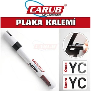 First Carub Plaka Yazı Kalemi Siyah