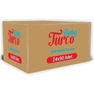 Baby Turco 2160 Yaprak Islak Bebek Havlusu 24 x 90 Adet