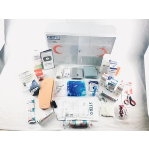 Plastik Ecza Dolabı Duvar Tipi Içi Dolu (Plus Set Içerik)