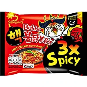 Buldak 3x Spicy Hot Chicken Flavor Ramen 140 G