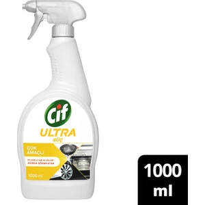 Ultra Güç Çok Amaçlı Sprey Yağ ve Kir Sökücü  1000 ml