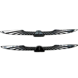 Etiketçilere Özel Döküm Kuş Metal Arma Thunderbird 18 cm Uzunluk