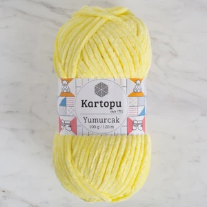 Yumurcak K333 5 Adet Kadife Ip Sarı