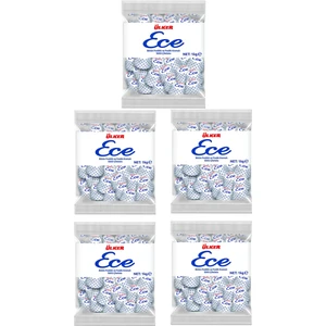 Ece 5'li Ikramlık Bütün Fındıklı Sütlü Çikolata 1 kg