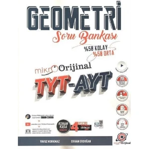 Orijinal Yayınları   TYT - AYT Geometri Mikro Soru Bankası