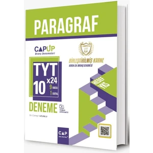 Çap Yayınları TYT Paragraf 10 x 24 Up Deneme