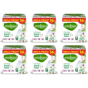 Pure&soft Hijyenik Ped Mega Fırsat Uzun 36'lı 6 Paket
