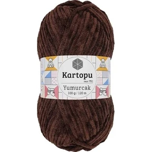 Yumurcak K818 5 Adet Kadife Ip Kahverengi