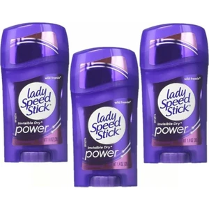 Lady Speed Stick Invisible Dry Powder Wild Freesia 40GR - 3lü Set
