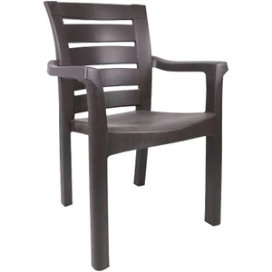 Ela Kutu Bacaklı Koltuk C Modeli (6 Adet) Kahverengi