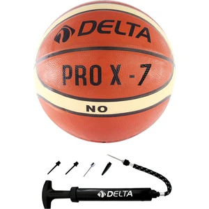 Pro X Deluxe Kauçuk 7 Numara Basketbol Topu + Top Pompası