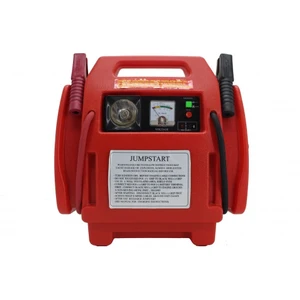 Aracım Oto Aksesuar Hava Kompresörlü LED Aydınlatmalı 12V Çakmak Çıkışlı Akü Takviye Cihazı Araç Başlatıcı Renkli