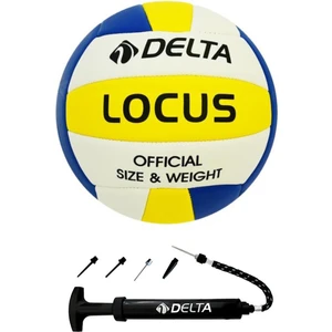 Locus Voleybol Topu + Çok Fonksiyonlu Top Şişirme Pompası