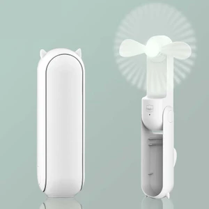USB Şarj Edilebilir Mini Taşınabilir Katlanabilir El Küçük Fan (Yurt Dışından)