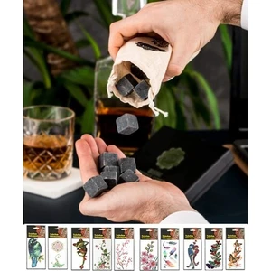 Viski Soğutma Taşı 12 Adet + 1 Telefon Dövmesi