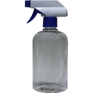 Boş Pet Şişe Ambalaj 500 ml & Valf Sprey 2 Adet Takım