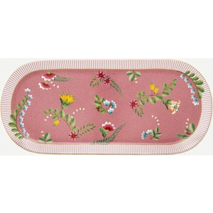 Pip Studio La Majorelle Pembe Porselen Servis Tabağı 33 cm