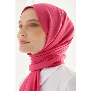 Fresco Scarfs Kadın Tesettür Ipeksi Pamuk Jakar F Desen Şal