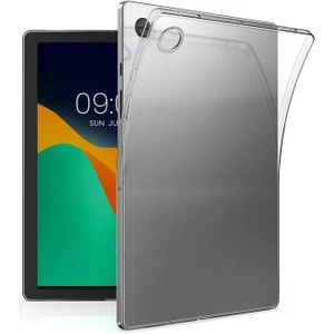 Samsung Galaxy Tab A8 SM-X200 10.5 Inç Tablet Kılıfı Şeffaf Süper Silikon Kapak