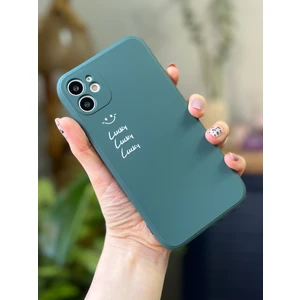 Go Aksesuar Iphone 11 Uyumlu Baskılı (12 Görünümlü Köşeli) Içi Kadife Lansman Kılıf