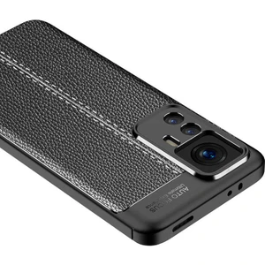 Kip GSM Xiaomi Mi 12T Kılıf Deri Görünümlü Niss Silikon Kapak