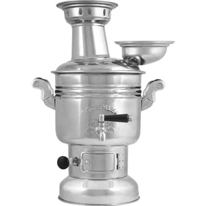 KS10 (2,5 Lt) Krom Kömürlü Semaver