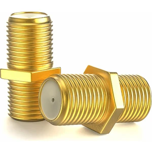 BK Teknoloji F Tipi Koaksiyel Rg6 Dişi-Dişi Uydu Kablosu Uzatma Adaptörü - 5 Adet