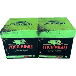 Coco Night 2kg Hindistan Cevizi Küp Nargile Kömürü 26MM