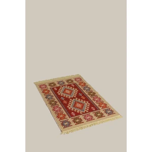 Paspas Banyo,kapı Önü Paspası (Uşak Kilimi) (Çift Taraflı) (YIKANABİLİR)(60X85)