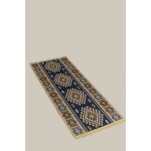 Uzun Koridor Kilimi (Uşak Kilimi) Çift Taraflı (80X300) (Yıkanabilir)