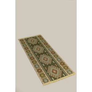 Uzun Koridor Kilimi (Uşak Kilimi) Çift Taraflı (80X200) (Yıkanabilir)