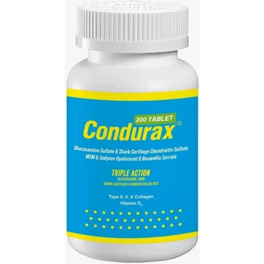 Condurax Glucosamine Shark Cartilage 200