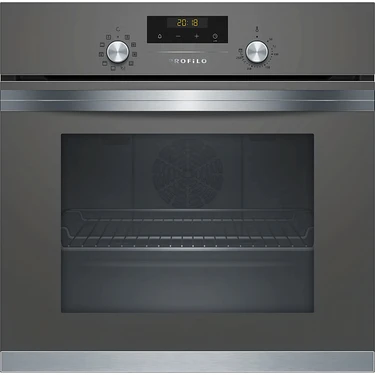Profilo FRMA225G 66 Lt 8 Programlı Gri Ankastre