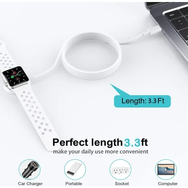 Z Mobile Apple Watch Manyetik arj Cihaz 1 2 3 4 5 Fiyat