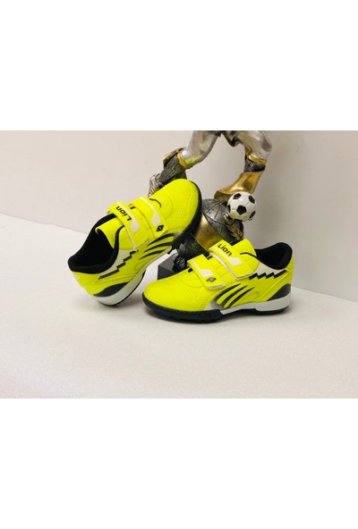 Lion Kafkaslar Çocuk Cırtlı Renkli Halısaha Futbol Ayakkabısı