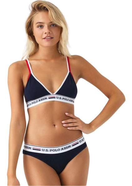 66254 Kadın Büstiyer Slip Takım Beyaz