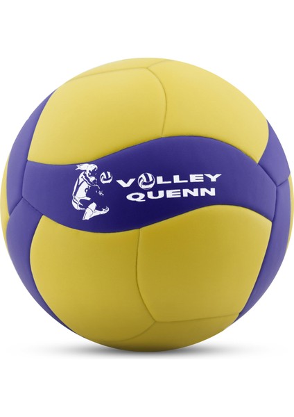 Voleybol Topu Supersoft Yapıştırma Soft Touch Yumuşak Yüzey 18 Panel 5 Numara