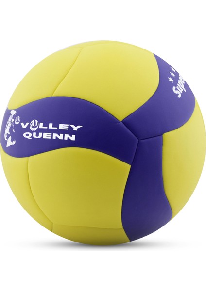 Voleybol Topu Supersoft Yapıştırma Soft Touch Yumuşak Yüzey 18 Panel 5 Numara