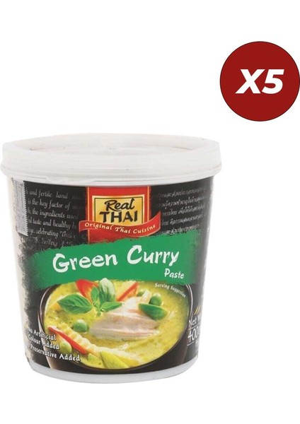 Green Curry Paste 400 gr 5 Adet