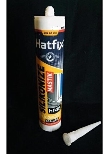 Hatfıx Silikonine Mastik Beyaz / White 450 gr Assa Tasarım