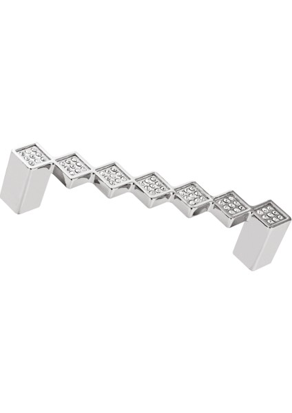 Erkul 1076 Üçgen 128 mm Krom Mobilya Kulbu