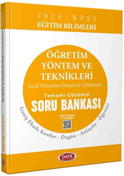 KPSS Eğitim Bilimleri Öğretim Yöntem ve Teknikleri Tamamı Çözümlü Soru Bankası