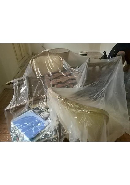 Hışır Koruma Boya ÖRTÜSÜ-20M2 (25 Adet)-Eşyalarınız Temiz Kalır-Sonradan Temizlik Yapmak Gerektirmez