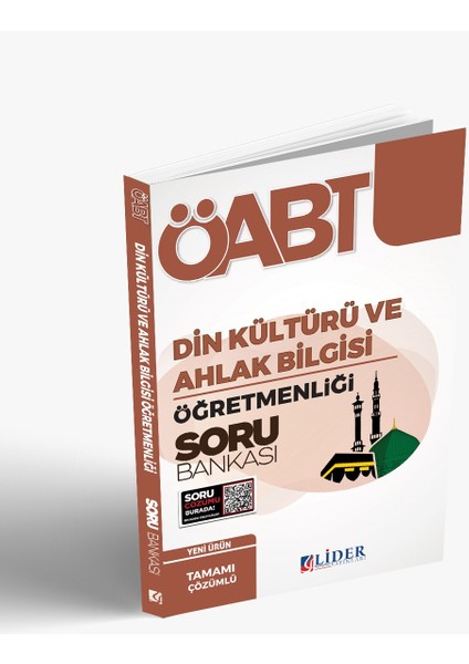 2023 Lider Yayınları ÖABT Din Kültürü ve Ahlak Bilgisi Öğrt. Soru Bankası